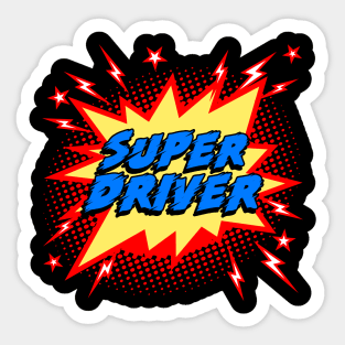 Super Driver Sticker